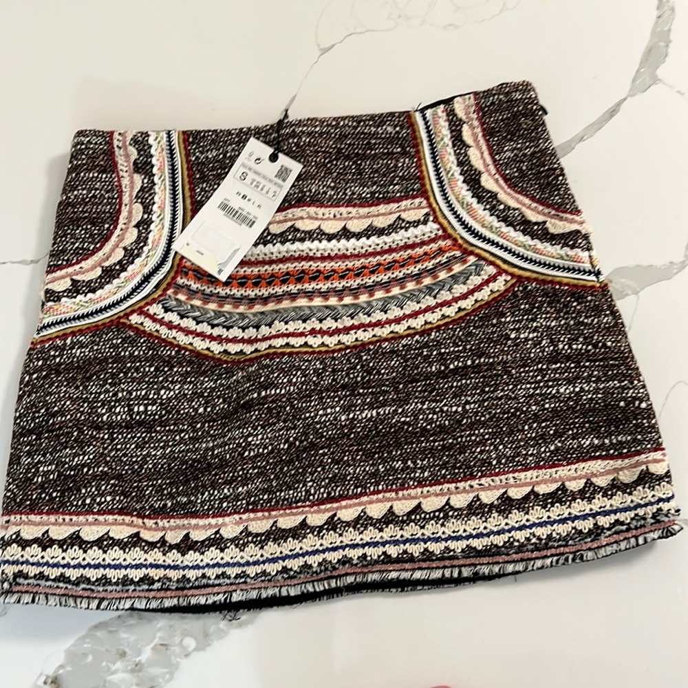 Zara boho style skirt
